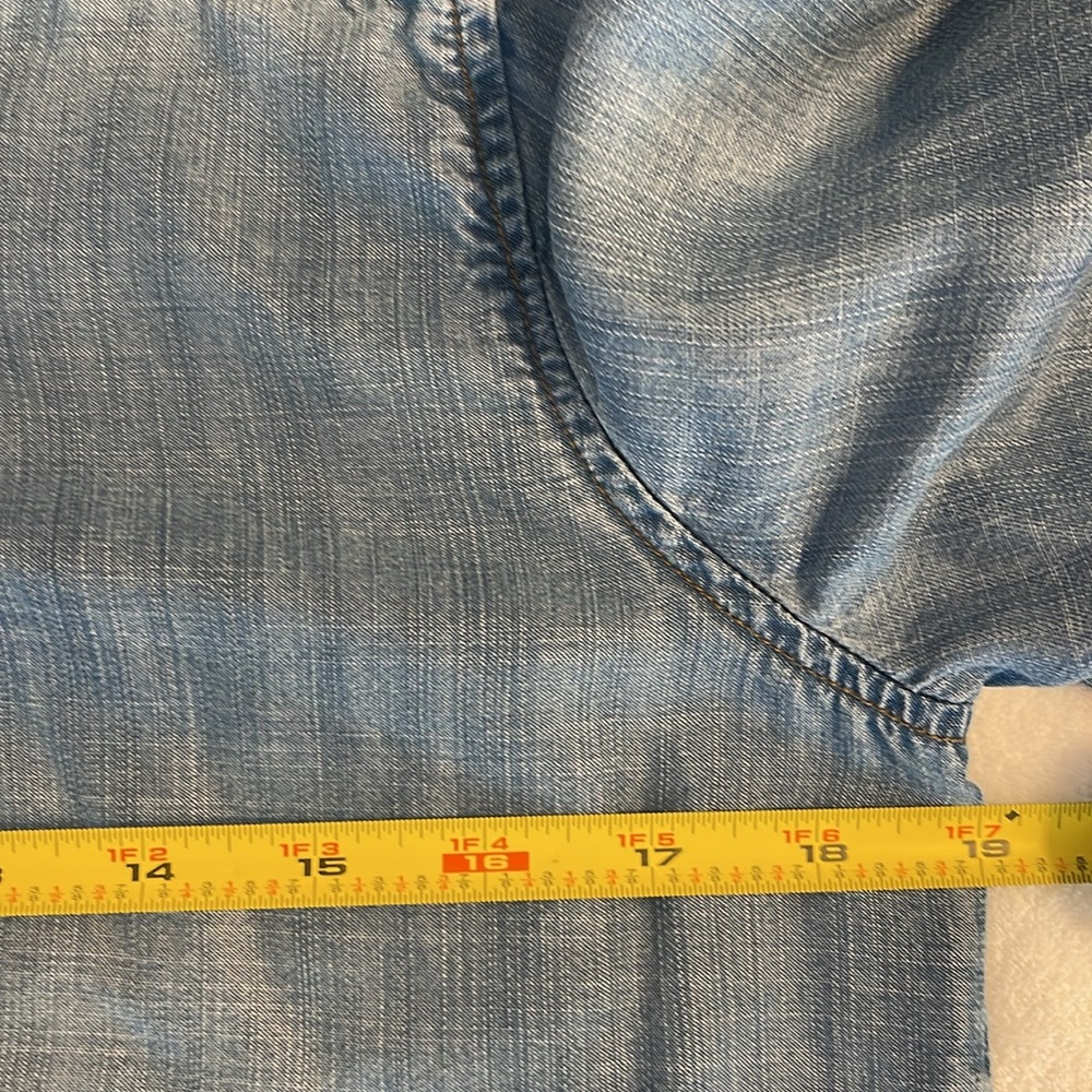 Chelsea Violet Chambray Dress Size Small EUC - Picture 4 of 7